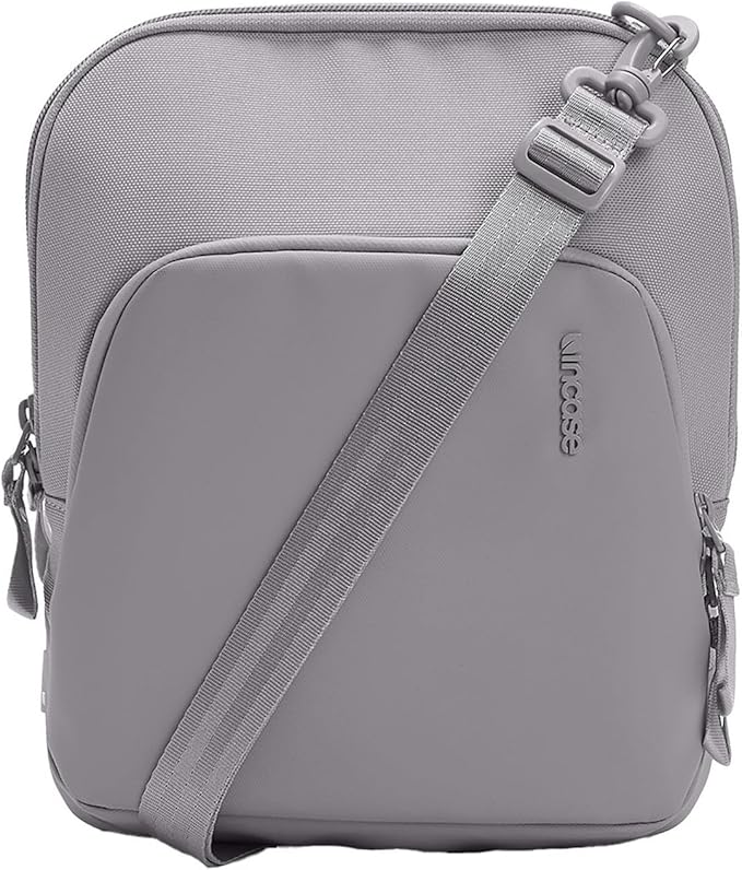 Incase A.R.C. Crossbody Bag - Lightweight Travel Organizer with Water-Resistant Design, Faux Fur Tablet Pocket, Adjustable Strap, Multiple Compartments, fits 11 Incase A.R.C. Crossbody Bag - Lightweight Travel Organizer with Water-Resistant Design, Faux Fur Tablet Pocket, Adjustable Strap, Multiple Compartments, fits 11